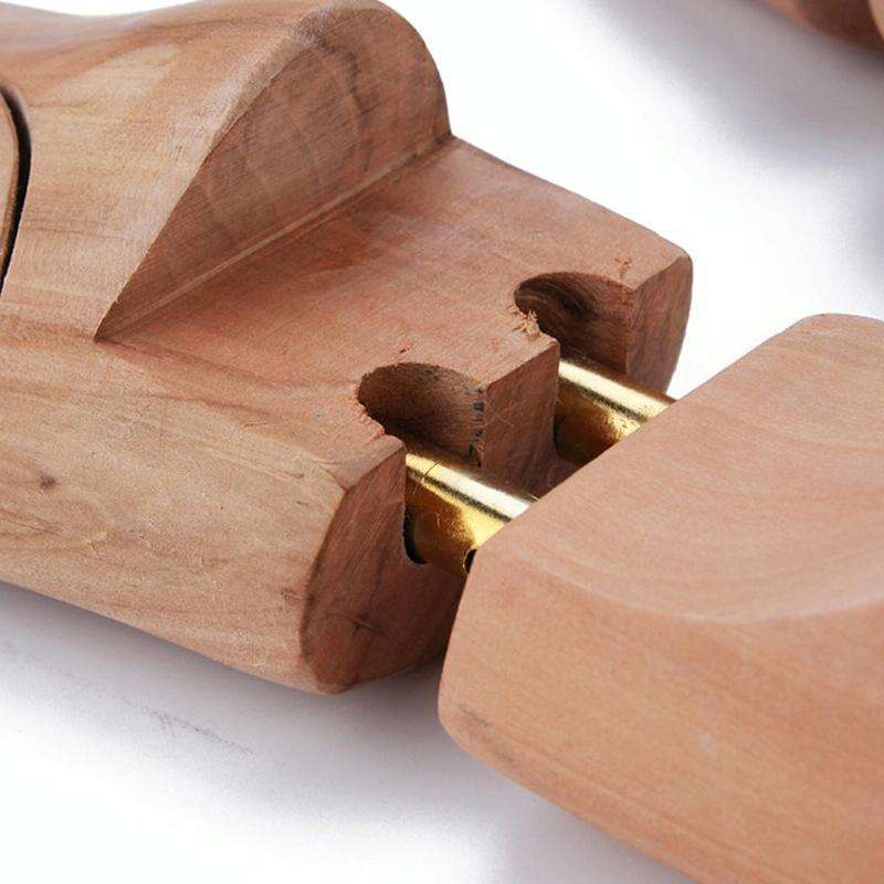 1pair Dutchwood Shoe Stretcher Expander Adjustable Anti-Wrinkle Shoe Last, Size: 41/42