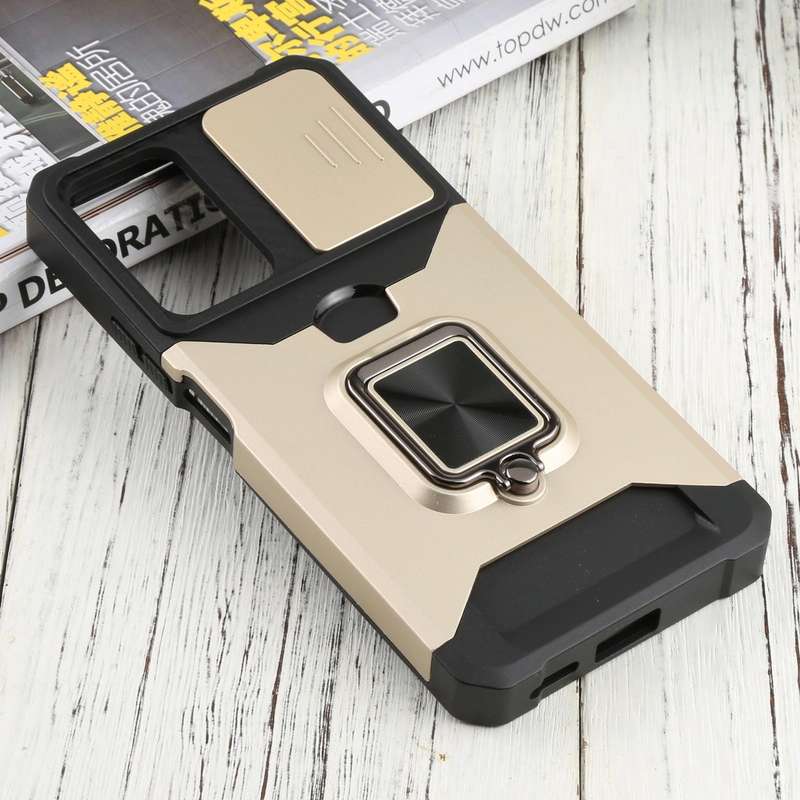 For Xiaomi Redmi Note 11 Pro 5G / 4G International Version Sliding Camera Cover Design PC + TPU S...