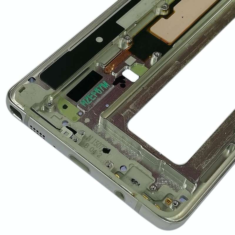 For Galaxy Note FE, N935, N935F/DS, N935S, N935K, N935L Middle Frame Bezel Plate (Gold)