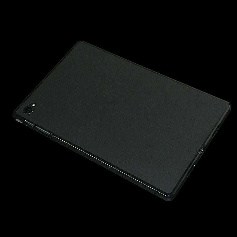 For Blackview Tab 15 / Tab 15 Pro Black Lightweight Matte Tablet Protective Cover Anti-Drop Silic...