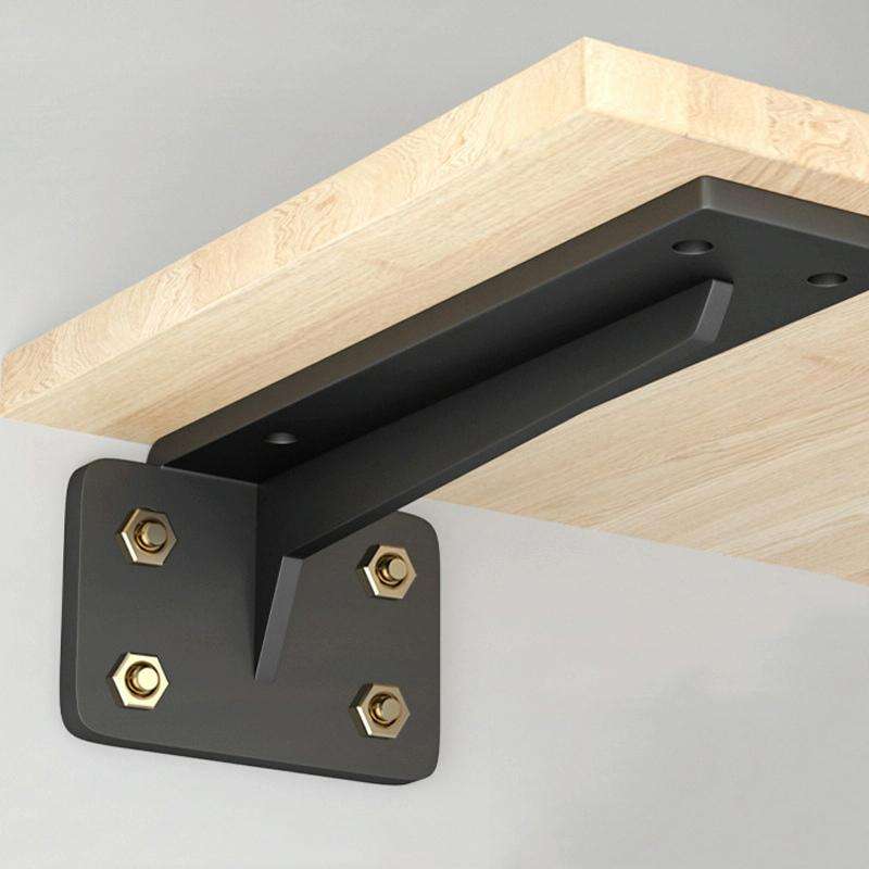 6 inch 5mm T Type Heavy Duty Bracket Concealed Load-Bearing Laminate Support Bracket