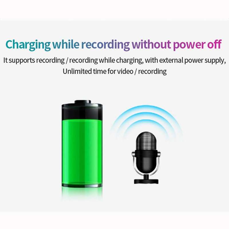 A18 1080P HD Portable Smart Extra Long Standby Recording Pen Camera(Black)