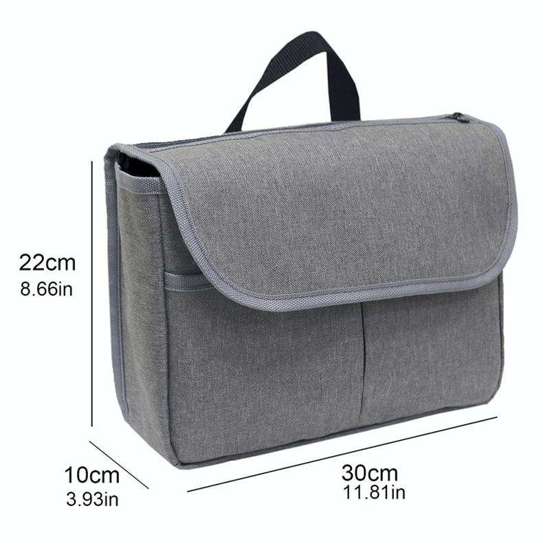 MTP-682 Hanging Wheelchair Storage Bag Rehabilitation Walking Bike Storage Bag(Grey)