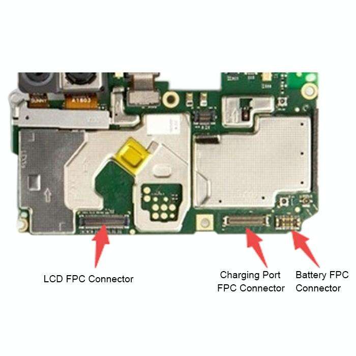 For Huawei P Smart / Enjoy 7S 10PCS Motherboard LCD Display Touch Screen FPC Connector