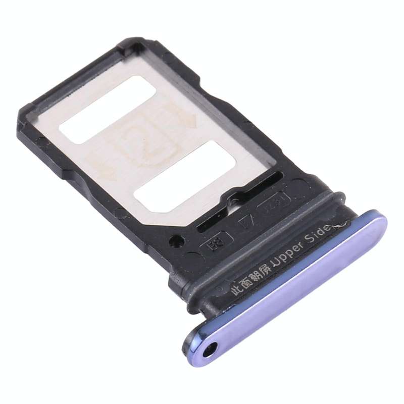 For Vivo Y73s V2031A SIM Card Tray + SIM Card Tray (Purple)