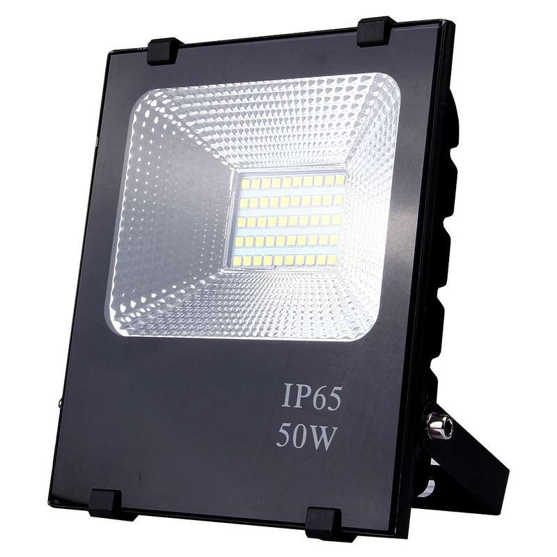 50W IP65 Waterproof LED Floodlight, 2700-6500K SMD-5054 Lamp, AC 85-265V(White Light)