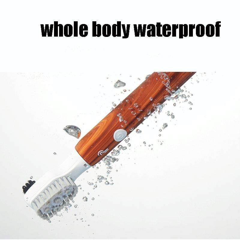Sonic Vibration Shoe Brush Electric Shoe Washing Double Bristles to Clean Lazy Wash Protector, Co...