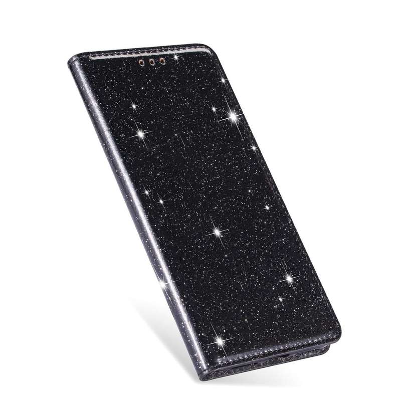 For Huawei Mate 10 Pro Ultrathin Glitter Magnetic Horizontal Flip Leather Case with Holder & Card...