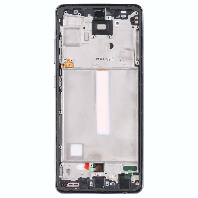 For Samsung Galaxy A52 5G SM-A526B Middle Frame Bezel Plate (Black)
