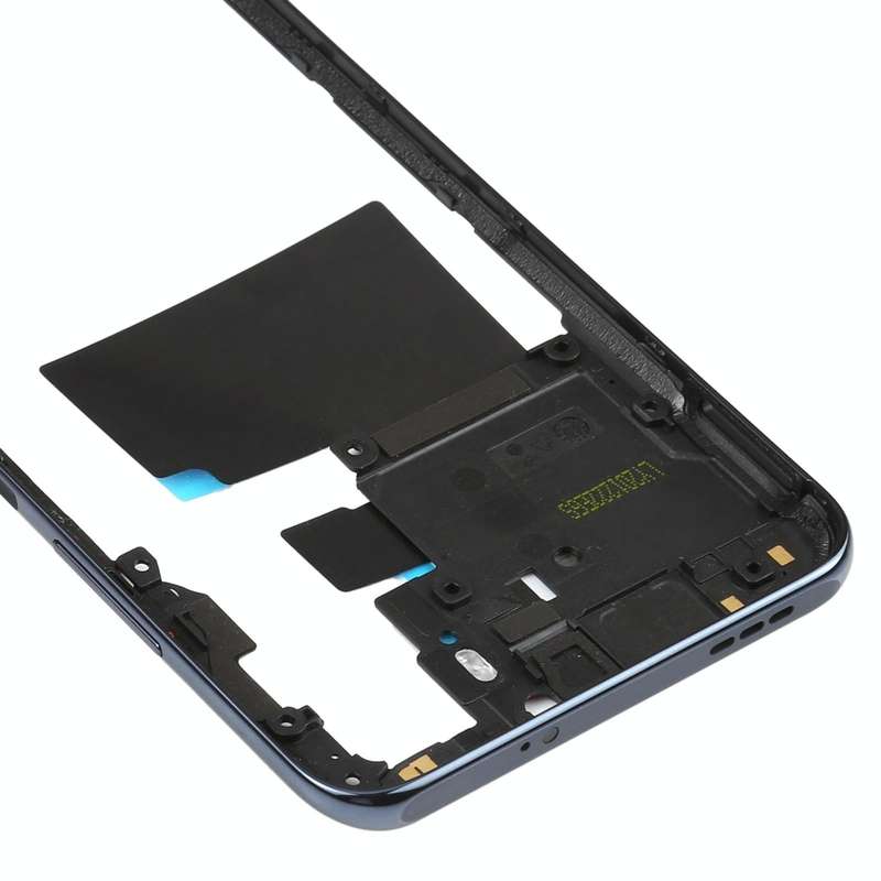 Middle Frame Bezel Plate for Xiaomi Redmi Note 10 M2101K7AI M2101K7AG(Black)