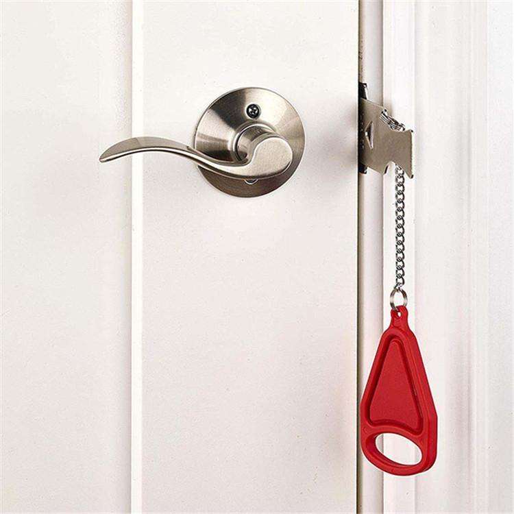 Portable Security Lock Door Lock Anti-theft Lock, Style:Widen Lock