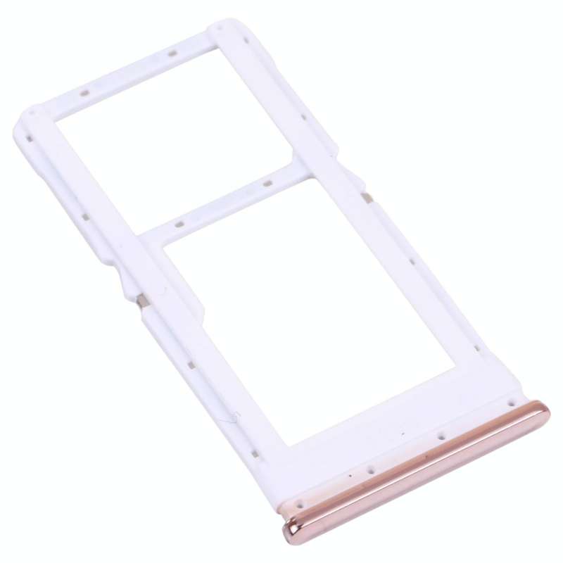 SIM Card Tray + Micro SD Card Tray for Xiaomi Poco X3 Pro M2102J20SG M2102J20SI (Gold)