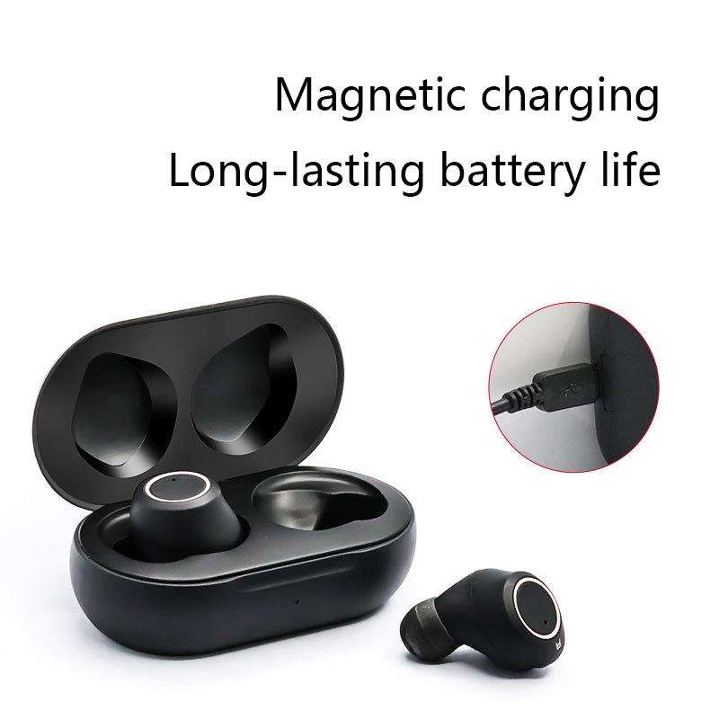 GM-305 Binaural Magnetic Rechargeable Hearing Aid Wireless Elderly Voice Amplifier(Black Red Blue)