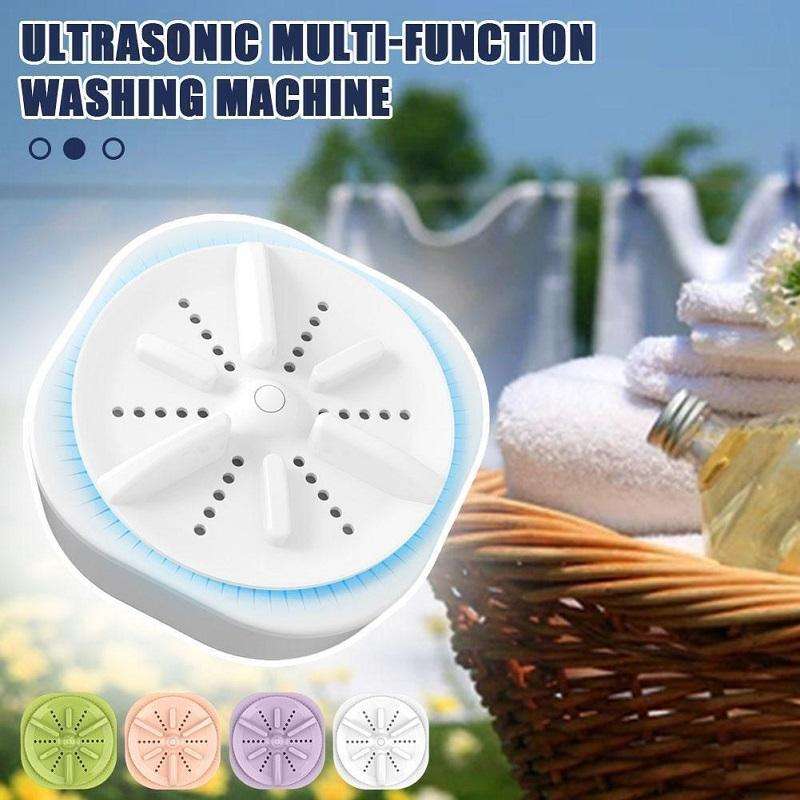 Portable Mini Turbo Switch Three-Speed Timing Washing Machine, Size: Vibration(White)