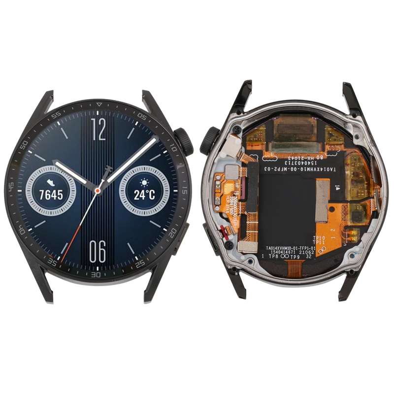 Dual Cable Edition Original LCD Screen and Digitizer Full Assembly With Frame for Huawei Watch GT...