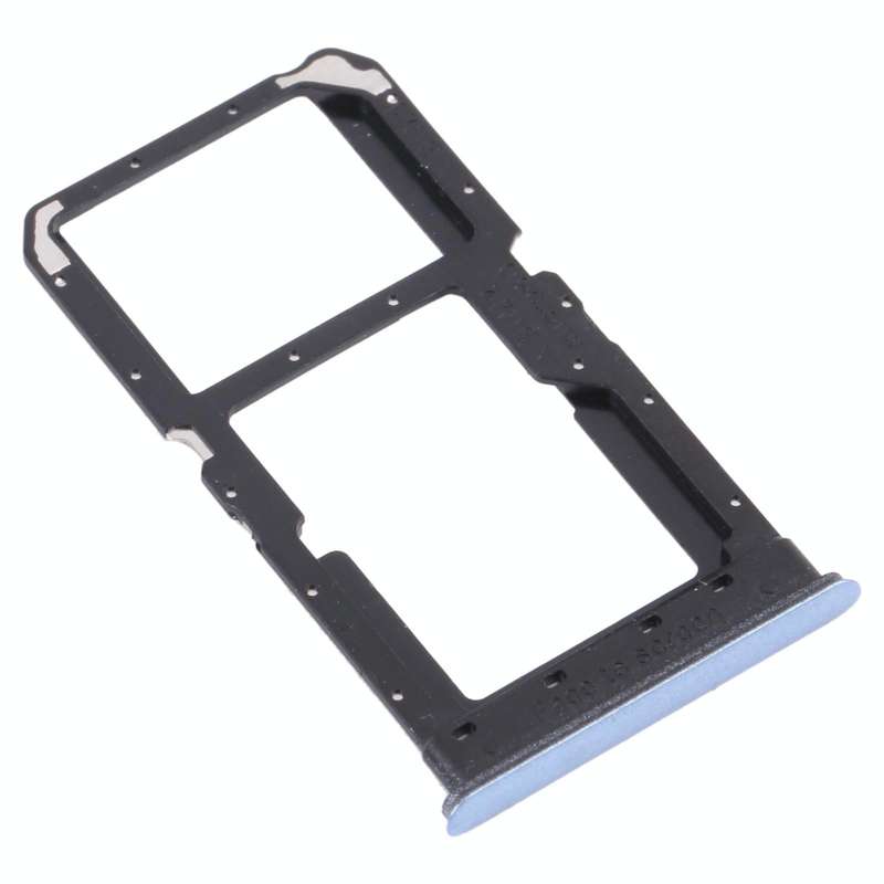 For OPPO Realme V5 5G  SIM Card Tray + SIM Card Tray / Micro SD Card Tray (Silver)