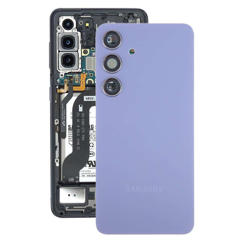 For Samsung Galaxy S24 SM-S921B OEM Battery Back Cover with Camera Lens Cover(Grey)