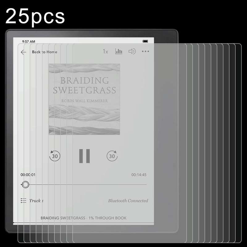 For Kobo Elipsa 2E 25pcs 9H 0.3mm Explosion-proof Tempered Glass Film
