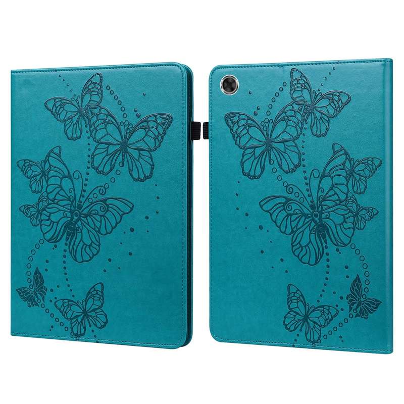 For Lenovo Tab M8 HD TB-8505F 8505X / M8 FHD 8.0 Embossed Butterfly Pattern Horizontal Flip Leath...