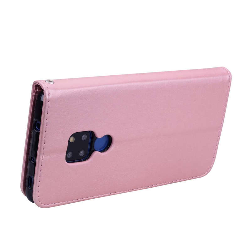 Rose Embossed Horizontal Flip PU Leather Case for Huawei Mate 20, with Holder & Card Slots & Wall...