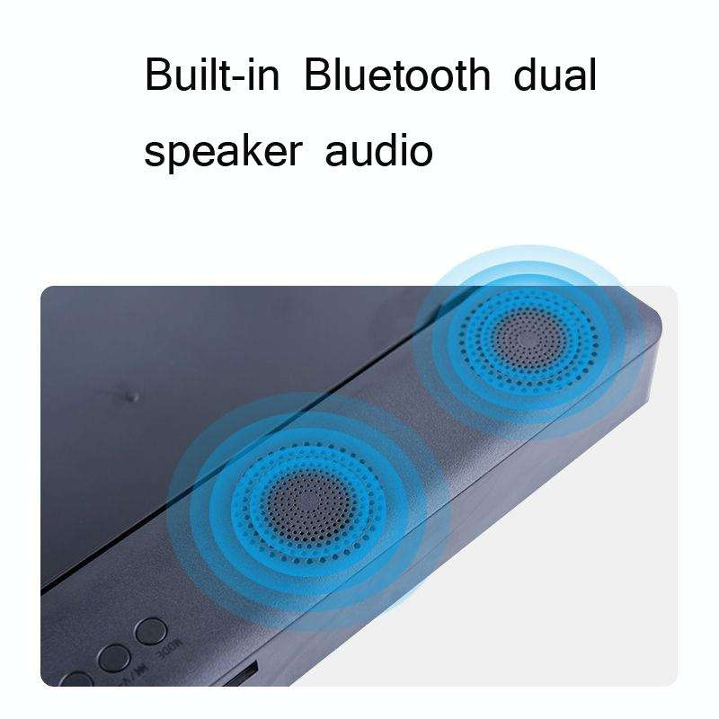 3D High-Definition Mobile Phone Screen Amplifier With Bluetooth Speaker Desktop Stand(Black)