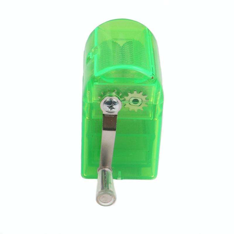 MYQ-053 Hand-cranked Cigarette Grinder Cigarette Puller Plastic Drawer Grinder(Blue)