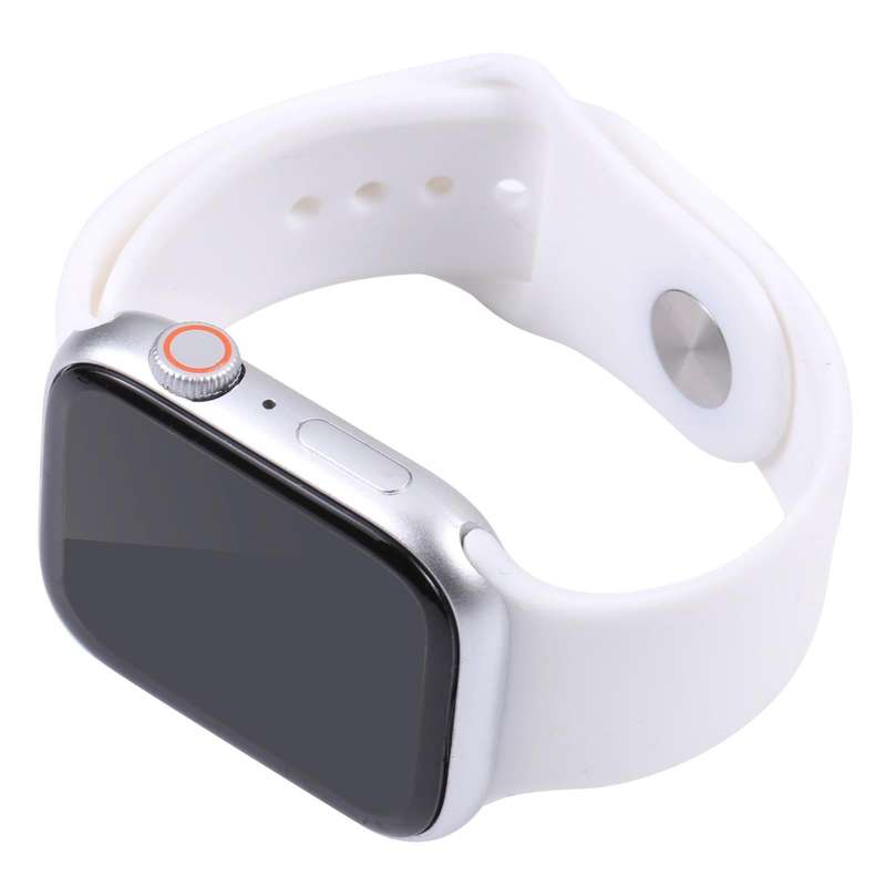 For Apple Watch Series 8 45mm Black Screen Non-Working Fake Dummy Display Model(White)