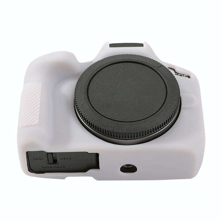 For Canon EOS R50 Soft Silicone Protective Case(Jello Pink)