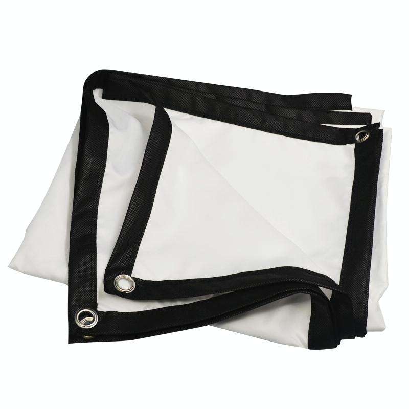 Simple Folding High Density Polyester Projector Film Curtain, Size:72 inch (4:3) Projection Area:...