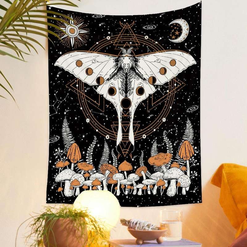 Bohemian Tapestry Room Decor Hanging Cloth, Size: 100x150cm(QY1101-13)