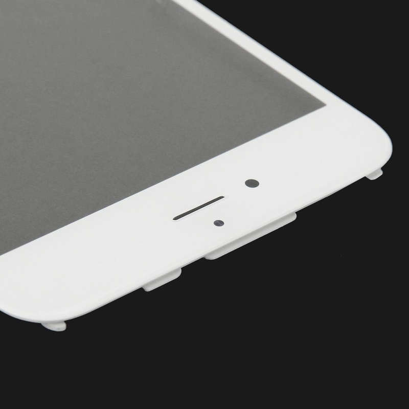 2 in 1 for iPhone 6 (Front Screen Outer Glass Lens + Frame)(White)
