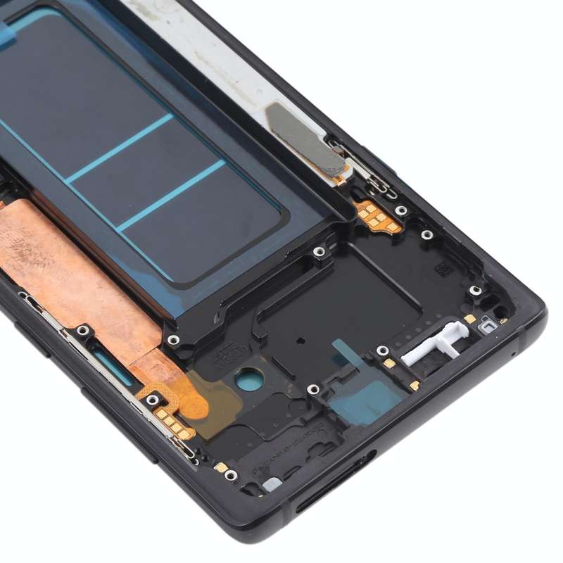 OLED LCD Screen for Samsung Galaxy Note9 SM-N960 Digitizer Full Assembly with Frame (Black)