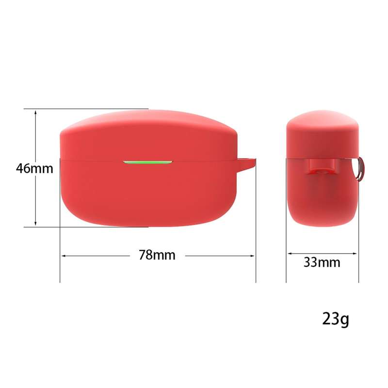 For Sony WF-1000XM4 Wireless Earphone Silicone Protective Case(Black)