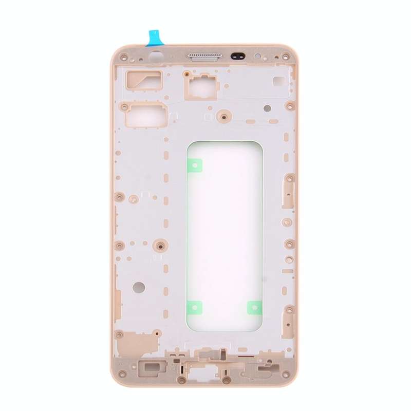 For Galaxy On7 (2016) / G6100 & J7 Prime Middle Frame Bezel (Gold)