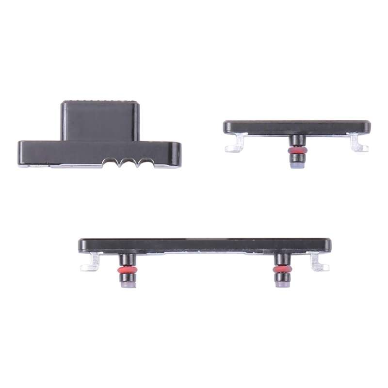For OnePlus 9R Power Button + Volume Control Button(Black)