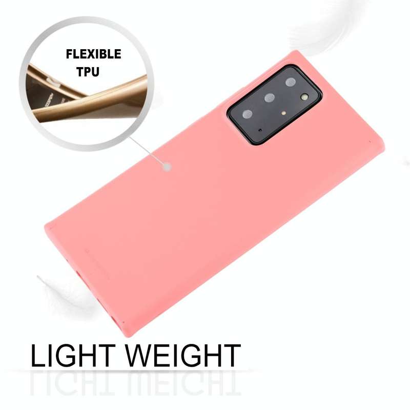 For Samsung Galaxy Note20 Ultra GOOSPERY SOFT FEELING Liquid TPU Drop-proof Soft Case(Grey)
