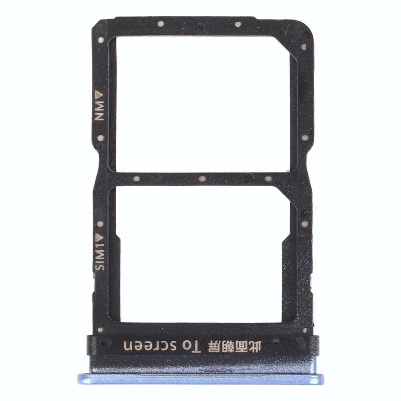 SIM Card Tray + NM Card Tray for Huawei Enjoy 20 Pro (Purple)