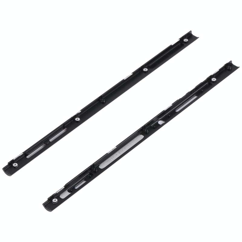 1 Pair Side Part Sidebar For Sony Xperia XA2 Plus (Black)