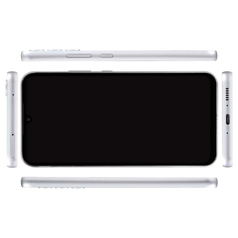 For Samsung Galaxy A34 Black Screen Non-Working Fake Dummy Display Model(White)