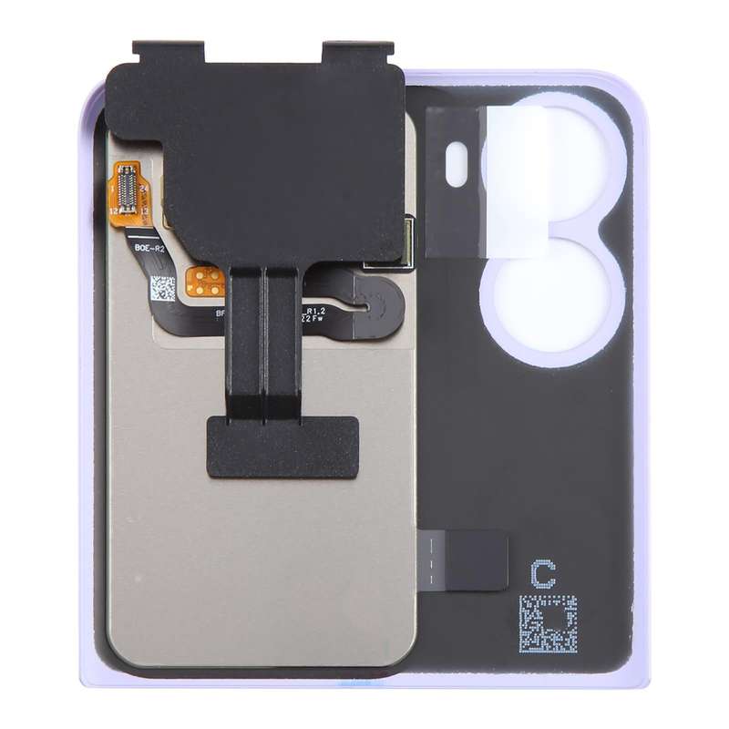 Original LCD Secondary Screen for OPPO Find N2 Flip With Digitizer Full Assembly (Purple)