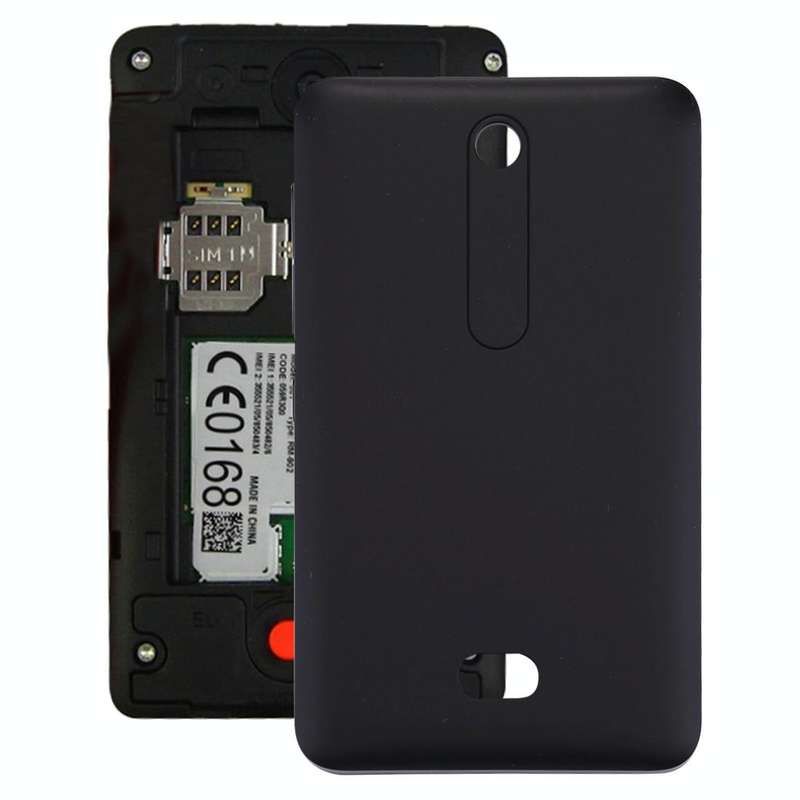 Battery Back Cover for Nokia Asha 501 (Black)