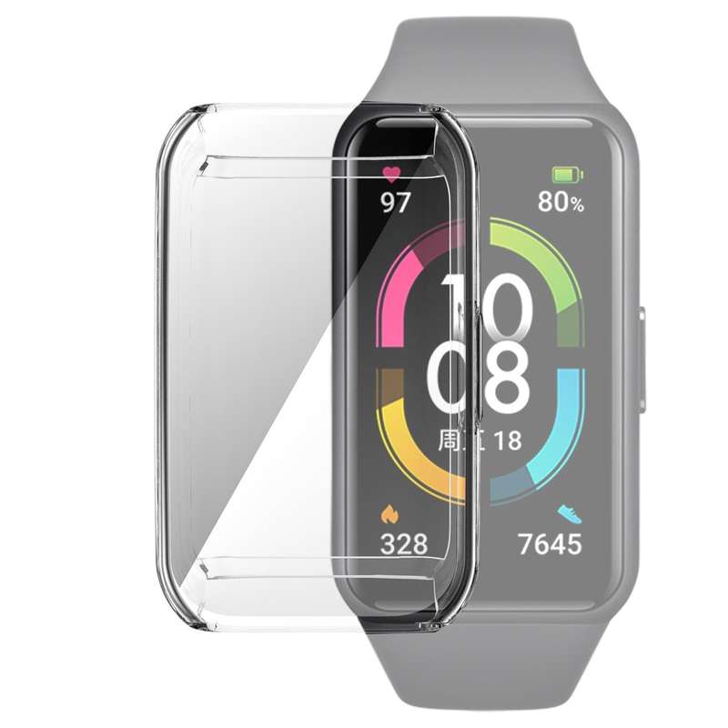 For Huawei Band 6 / 6 Pro / Honor Band 6 Full Coverage TPU Electroplating Protective Case Cover(T...