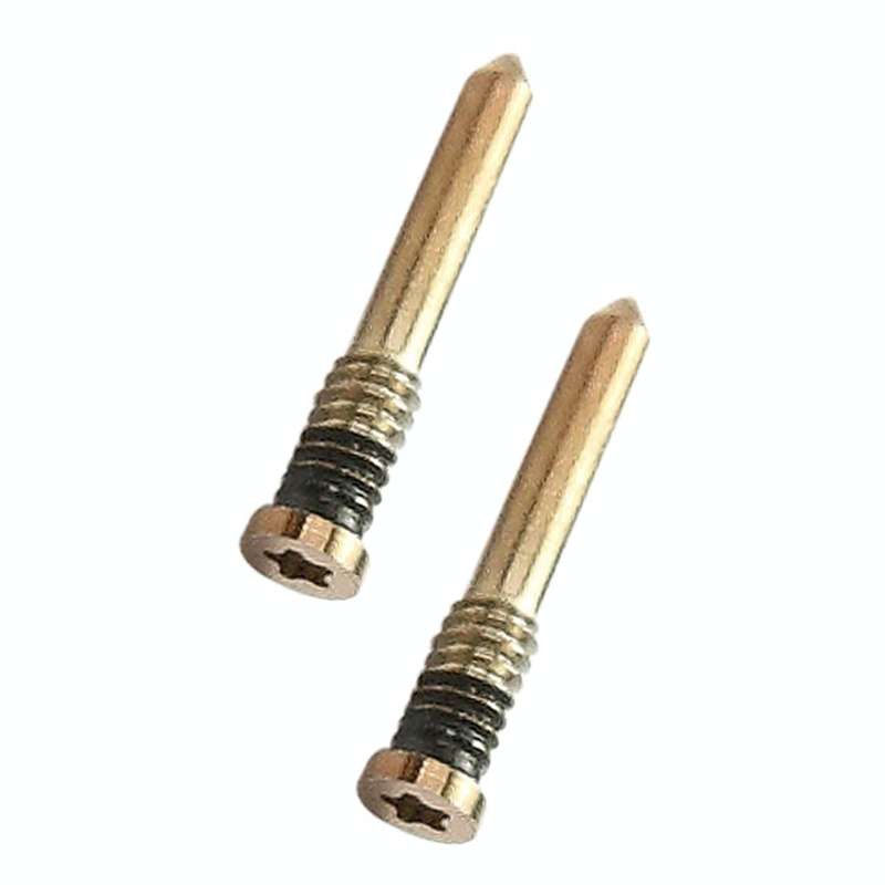 100 PCS Charging Port Screws for iPhone 12(Gold)