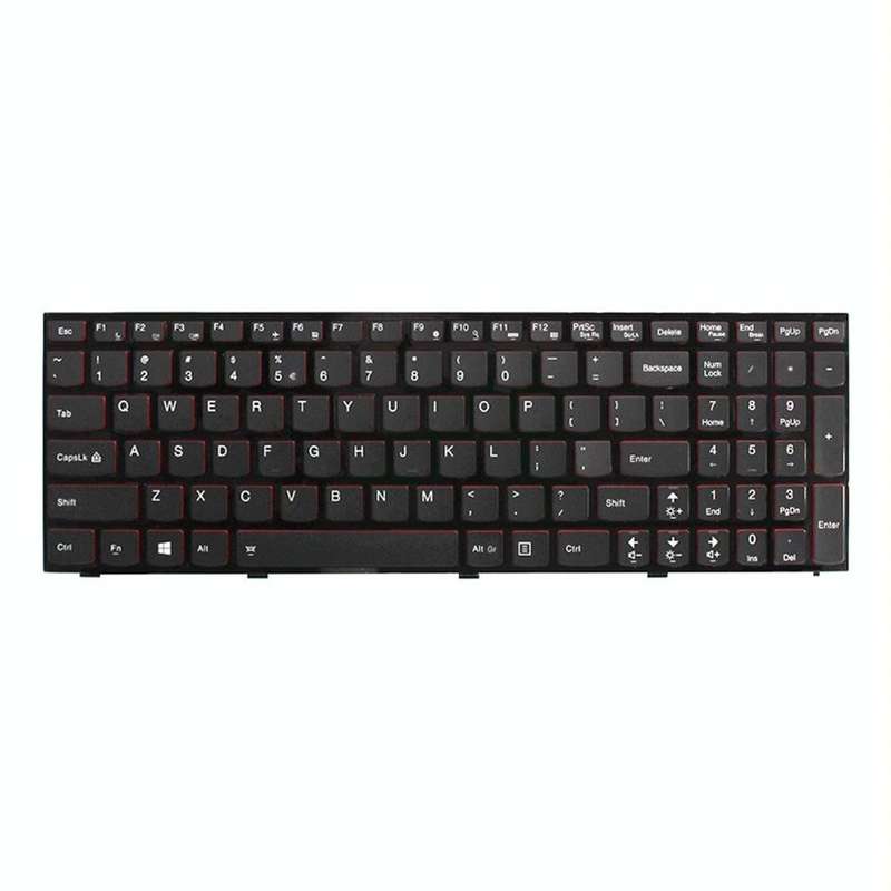 For Lenovo IBM Y500 / Y500N / Y510P / Y590 US Version Backlight Laptop Keyboard with Frame