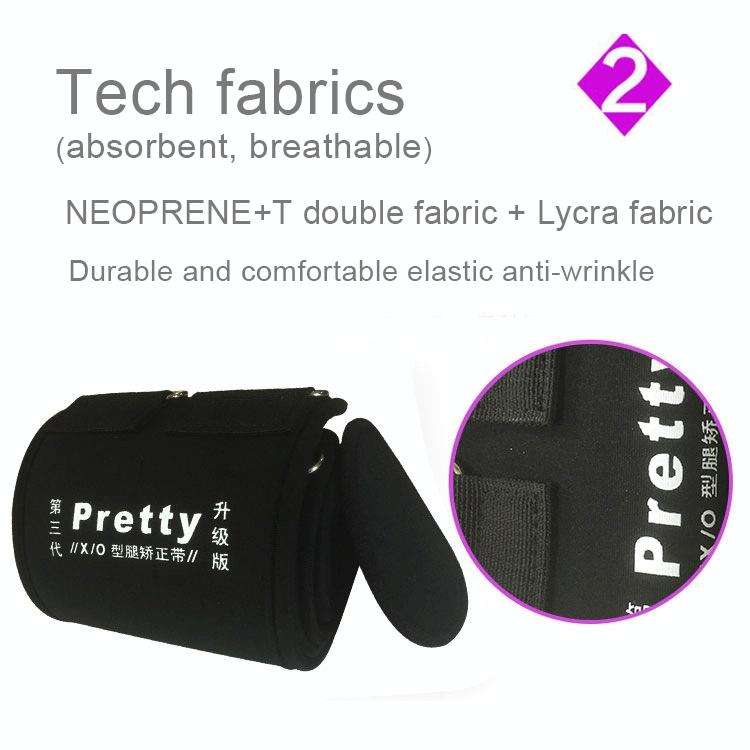 3 PCS/Set Leg Posture Corrector O/X-type Bowlegs Orthotic Bandage Straightening Belt Band, Size: ...