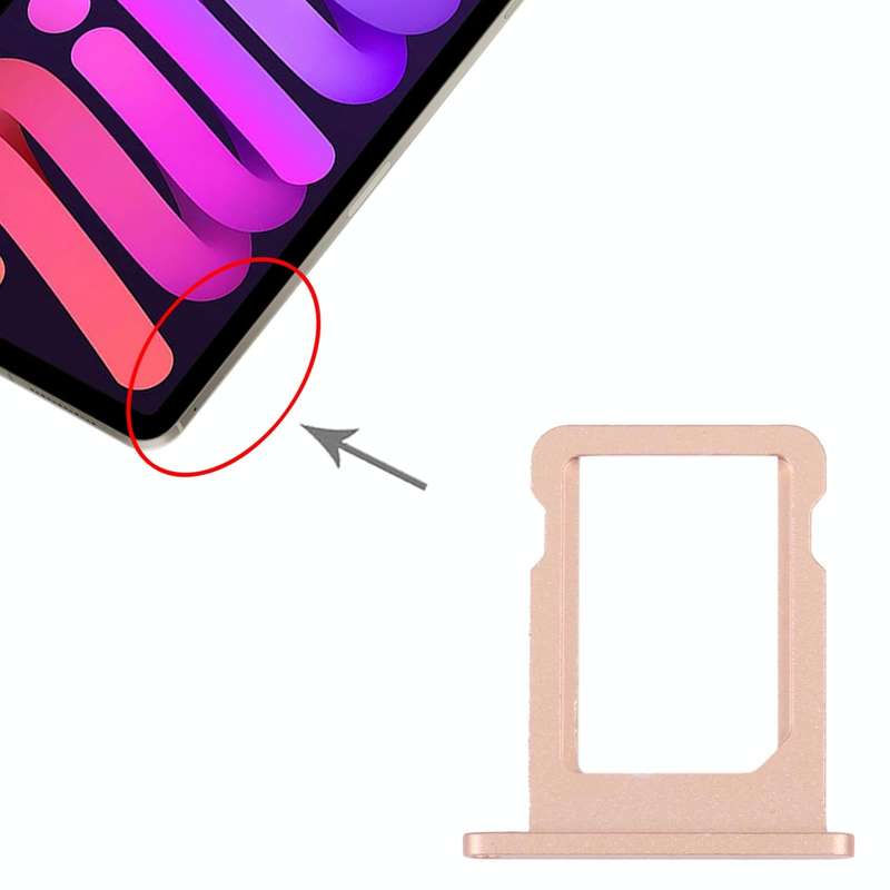 SIM Card Tray for iPad Mini 2021 A2568 (Rose Gold)
