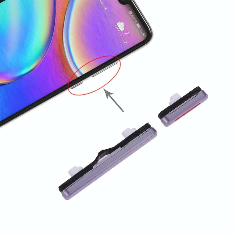 For Huawei P20 Side Keys (Purple)