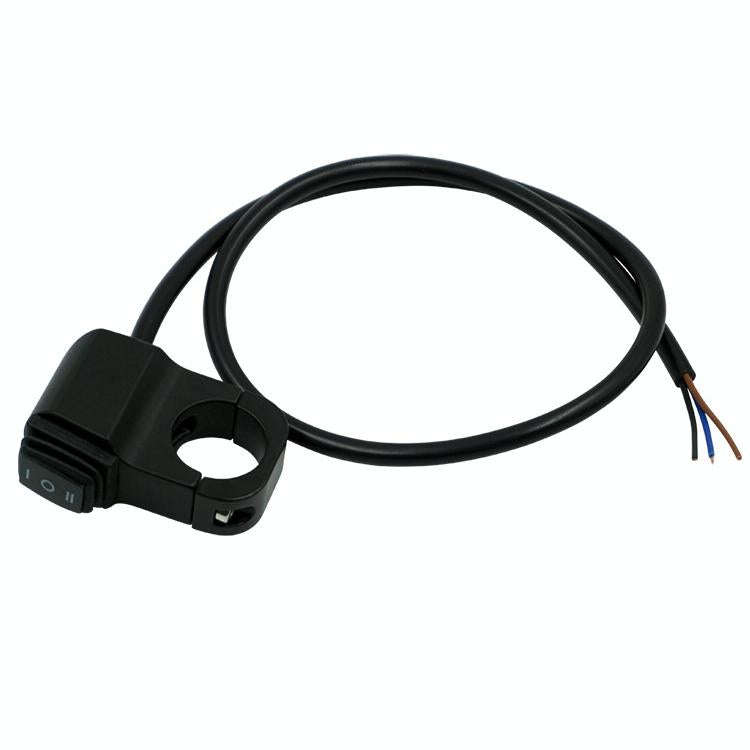 Motorcycle Modification Aluminum Alloy Waterproof Retro Switch Headlight Shot Light Discharge Swi...