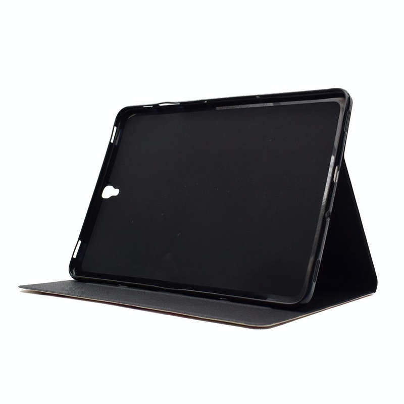 For Galaxy Tab S3 9.7 T820 TPU Horizontal Flip Leather Case with Holder & Card Slot & Sleep / Wak...