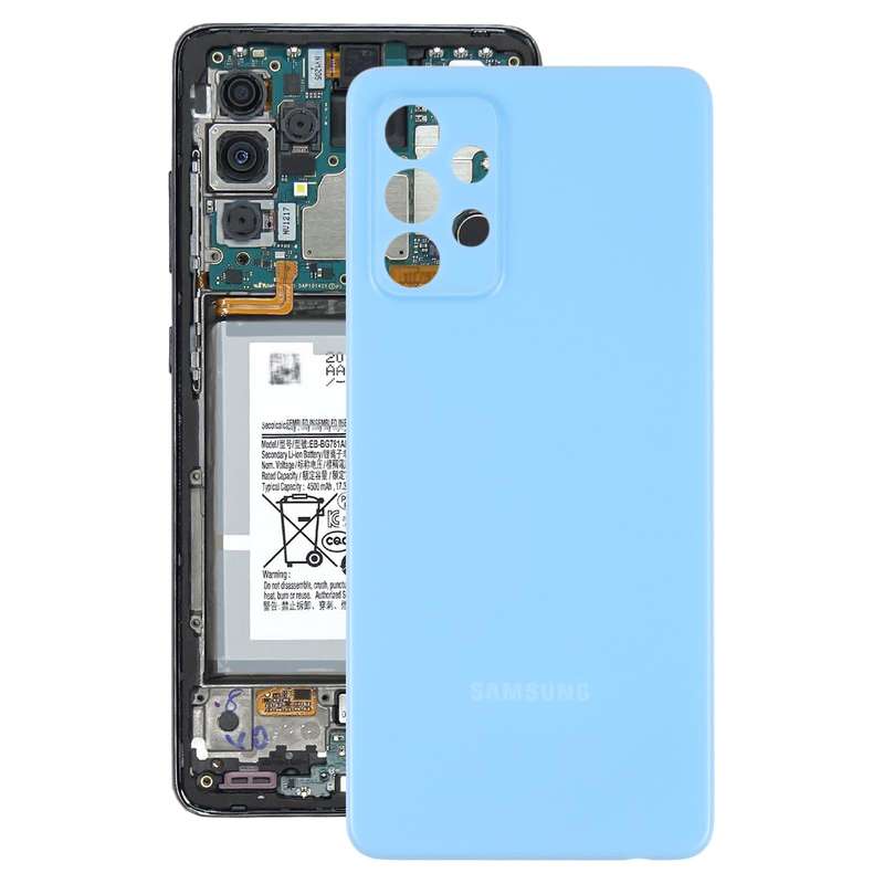 For Samsung Galaxy A52 5G SM-A526B Battery Back Cover (Blue)